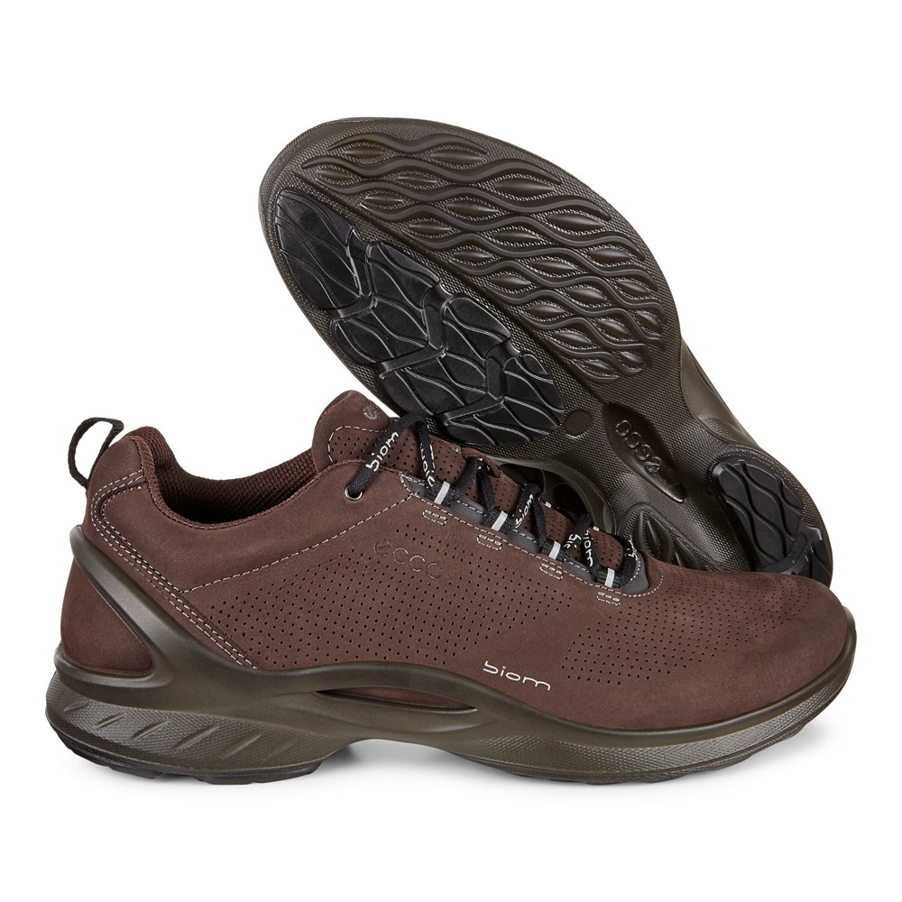 Tenis De Montaña Hombre - ECCO Biom Fjuel Perf - Marrom - CLD874291